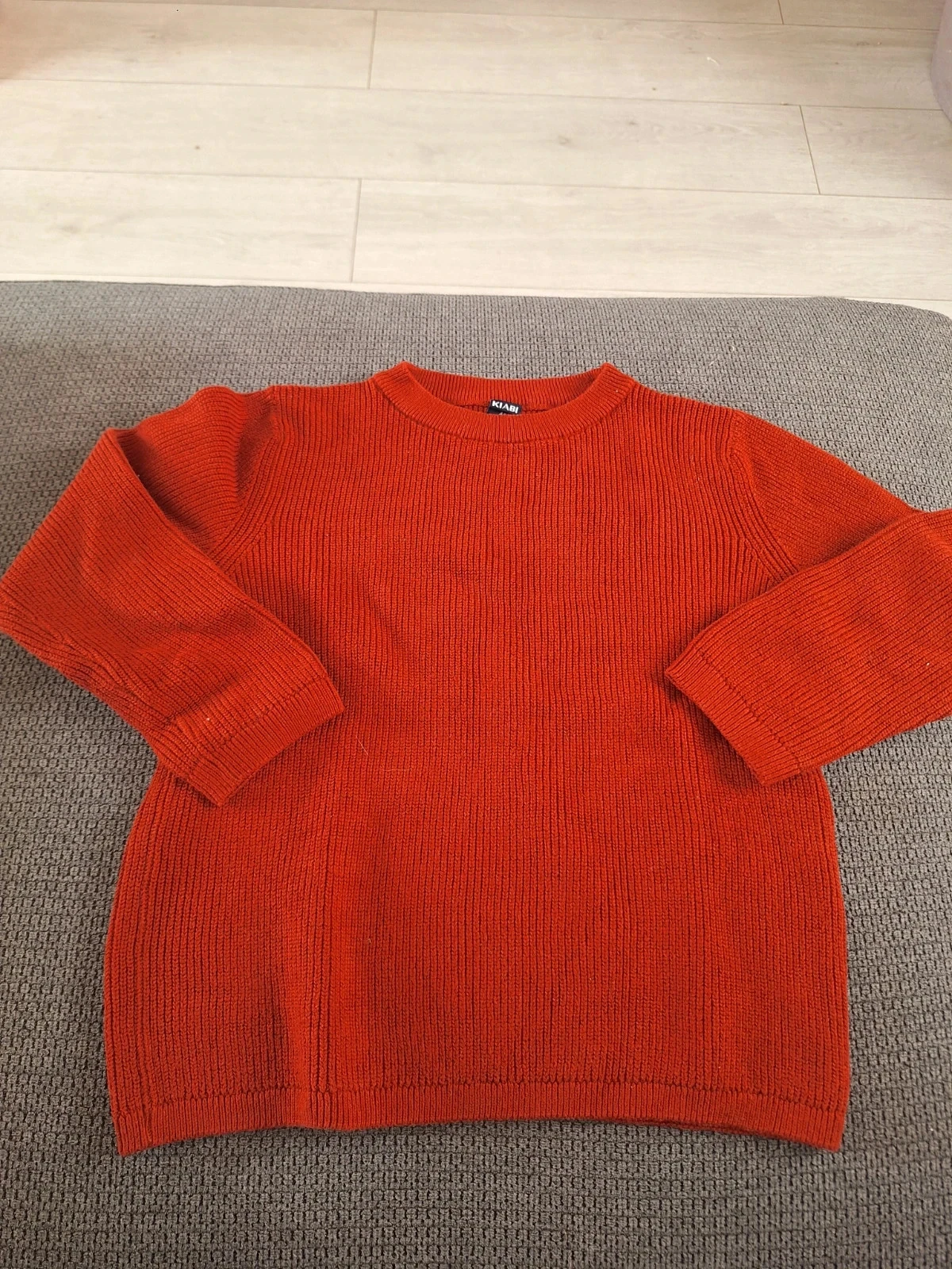 Pull 4 ans Kiabi terracotta
